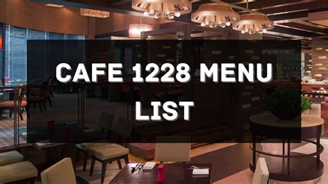 Get a 2+1 free lunch or dinner buffet at Cafe 1228 with BDO Visa .